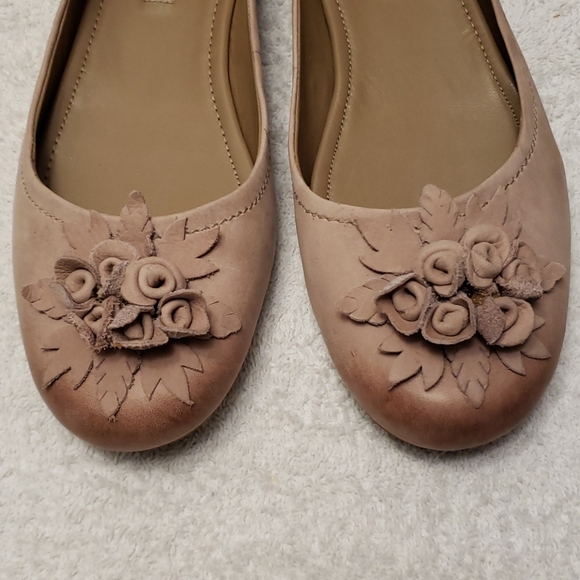 Ecco Kelly leather flats, colour woodrose, 6.5 - Picture 3 of 15